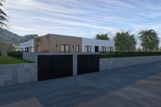 Casa adossada a Santa Oliva. Obra nueva en santa oliva