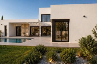 Xalet a Montealegre. Villa mediterraneo  arquitectura mediterránea de autor, diseño,