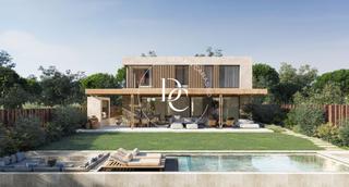 Casa  Carrer ramon de dalmases. Obra nueva de lujo con vistas en venta en la plana, sitges