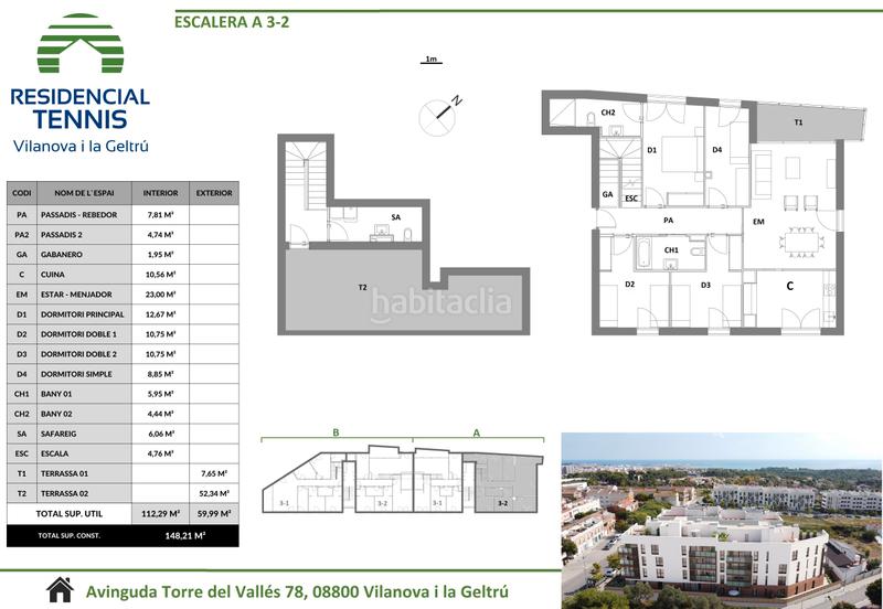 Foto 66efa0f0-02d6-4713-a14a-565c474c47dc. Appartement avec chauffage dans La Collada-Sis Camins Vilanova i la Geltrú