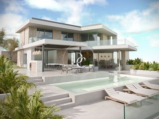Maison  Avinguda camí de miralpeix. Casa de lujo de 466 m2 con piscina y vistas en venta en sitges