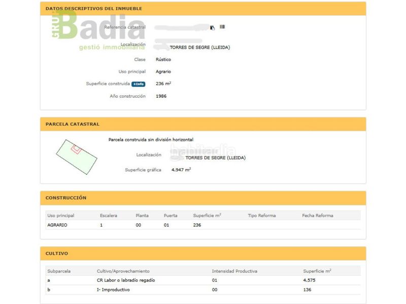 Foto f2fe5098-5950-4815-a665-49d93b972e3d. Finca rústica a Torres de Segre