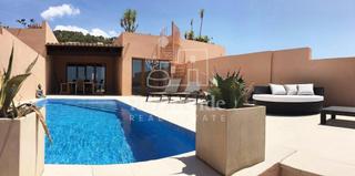 Casa adossada a Puig del mar 2. Encantadora villa con vistas al mar y puestas de sol en sant jos
