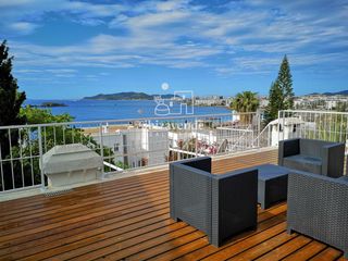Rent Flat  Ramón muntaner. Chalet en los molinos con amplias terrazas con vistas al mar y f