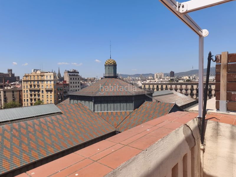 Foto ce23c444-f6d8-4577-83ec-4af62c38f38e. Lloguer àtic amb calefacció a St. Pere - Sta. Caterina - El Born Barcelona