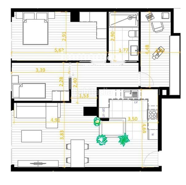 Foto a49e8aa6-b474-459b-bb7c-22d61e94a6e6. Pis amb calefacció a Besòs - Maresme Barcelona