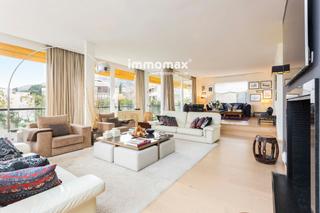 Rent Penthouse in Pedralbes. Ático de lujo en alquiler en pedralbes con vistas panorámicas y