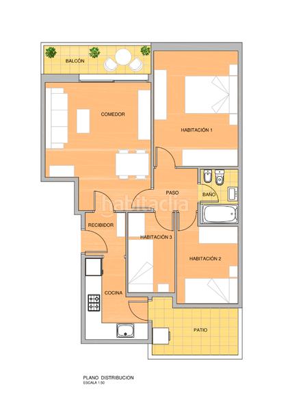 Foto e635fddf-2281-46f5-8d92-e0d10a73d298. Etagenwohnung in Hostafrancs Sabadell