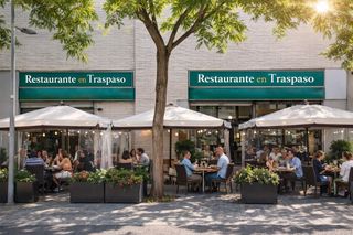Traspàs Local Comercial a Diagonal Mar i el Front Marítim del Poblenou. Restaurante de 120 m con licencia c3 y gran terraza de 8 mesas