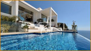Haus in Roca Llisa. Ibiza  roca llisa  villa suspendida sobre el mar