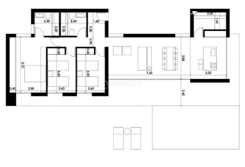Foto f8225256-14e2-4da4-871c-ecb3b5889b8f. Chalet mit heizung parking pool in El Montgó Dénia