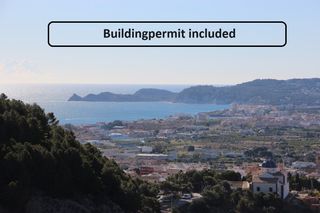 Xalet a Centro Ciudad. Proyecto de villa moderna en jávea, la corona con vistas al mar