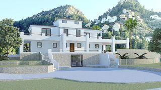 Chalet à Pedreguer. Villa en pedreguer con vistas al mar y gran parcela