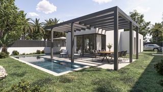 Chalet à Alcalalí. Villa moderna en alcalalí con vistas al valle