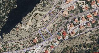 Terreno residencial en Pedreguer. Parcela urbana de 1200 m2 con vistas al mar y panorámicas