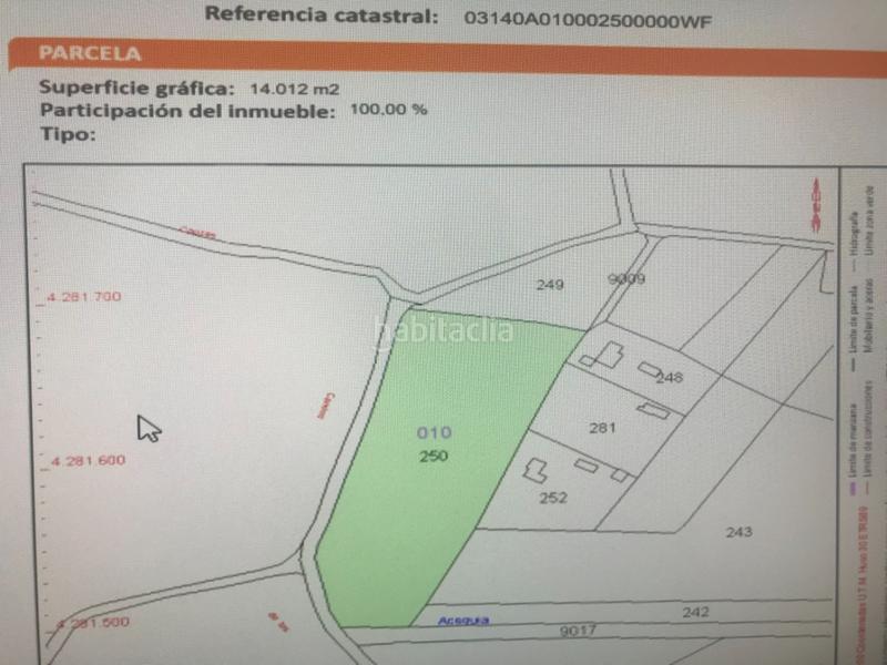 Foto d16da107-1126-44f4-b236-3c579fa3a2da. Terreno residenziale in Las Virtudes Villena