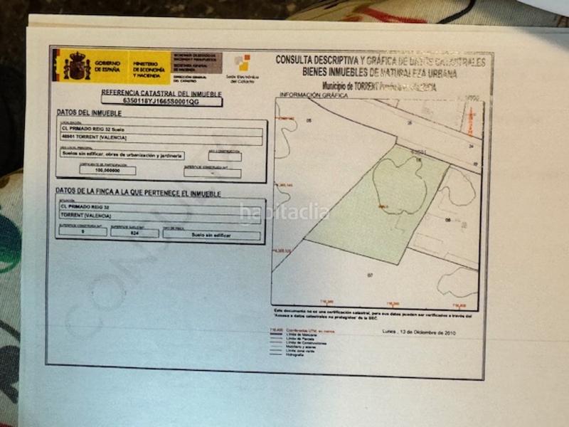 Foto 28855465-c14c-4bf2-88be-9fd185f72cd4. Wohngrundstück in Torrent - cl primat reig 32 in El Vedat - Santa Apolonia Torrent