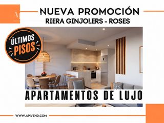 Flat in Riera ginjolers 25. Piso nuevo en el centro de roses a tan solo un minuto de la play