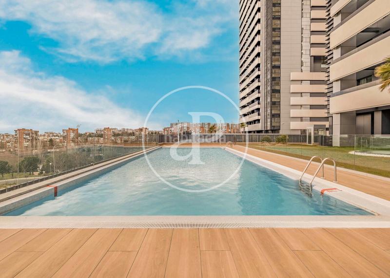 Foto 5082d88c-61c6-40ba-9c66-2418ba9752fc. Rent flat with heating parking pool in Valdeacederas Madrid