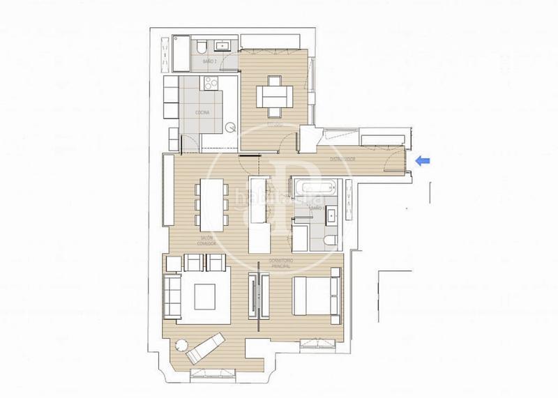 Foto 6c3fd8d3-d61e-47d5-bd83-dbea206d7b28. Affitto appartamento con riscaldamento parcheggio piscina in Madrid