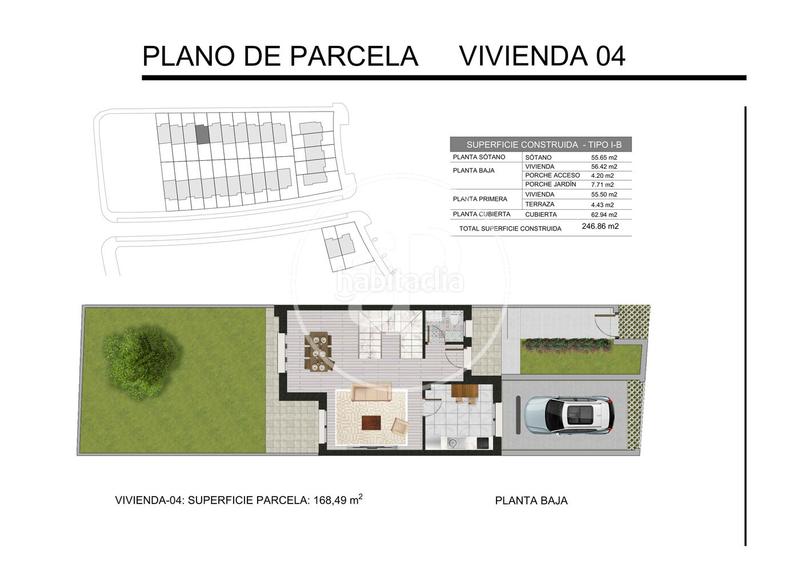 Foto 64a503bc-ac3c-48c0-bb6d-f978fe67f1e5. Casa 246m<sup>2</sup> amb calefacció aparcament piscina a El Soto Móstoles