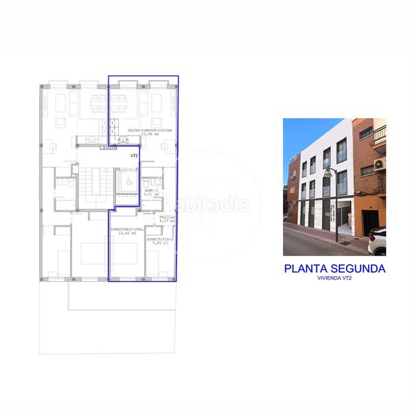 Foto 8d820cc4-526e-4269-934c-19f1b4c4f60f. Appartement 74m<sup>2</sup> avec chauffage dans Centro Urbano San Sebastián de los Reyes