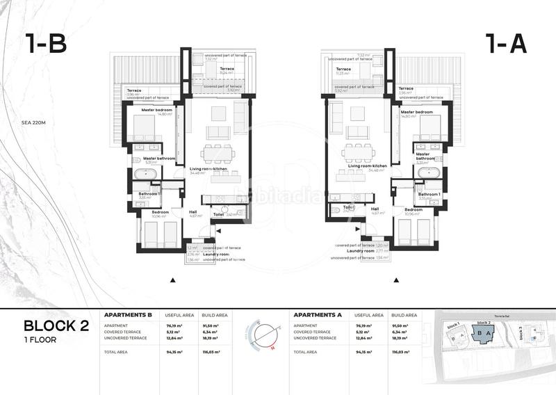 Foto 68aab55e-1acc-4b00-94c3-5bcaccb2ffb3. Flat 116m<sup>2</sup> in torre la sal 1 in Buenas Noches Estepona