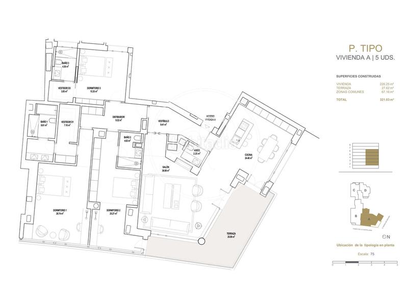 Foto eb32ca7a-7a50-43f6-bedc-900a61c0fb80. Appartement 321m<sup>2</sup> dans El Viso Madrid