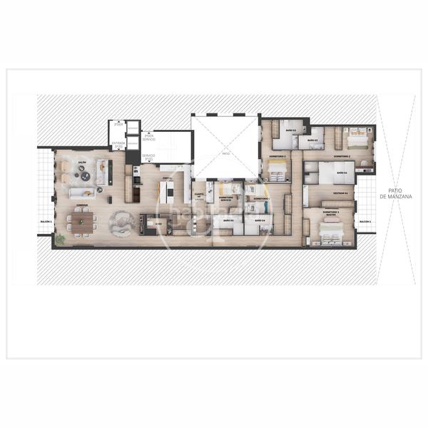 Foto ba3d9cb4-7807-4bf4-910c-5142e1715168. Pis amb calefacció a Castellana Madrid
