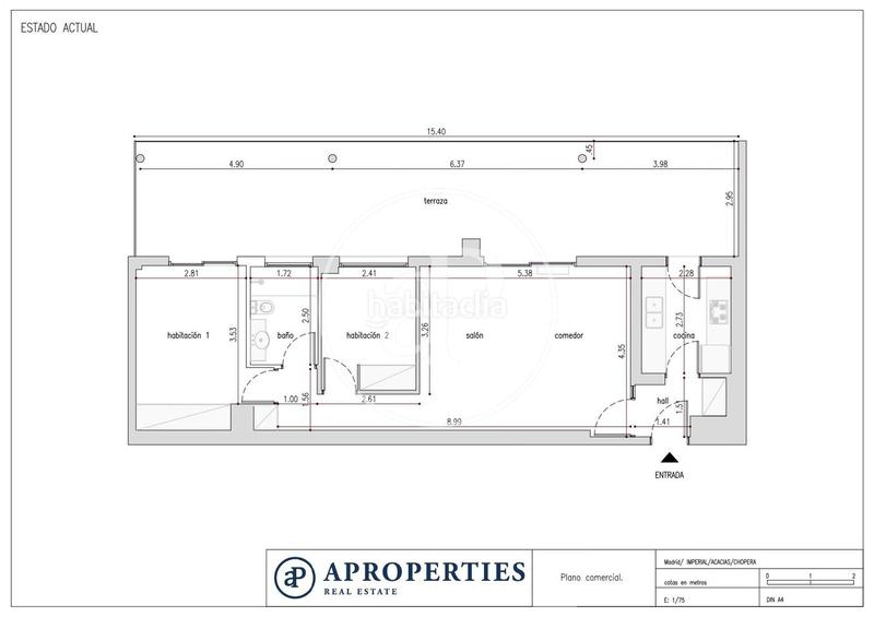 Foto f0f5b139-f795-4a05-8bf1-8bcd71d87953. Attique avec chauffage parking piscine dans Legazpi Madrid