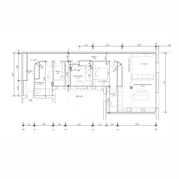 Foto a45e3583-f748-469b-a2d1-0e0c203c71bb. Location appartement avec chauffage parking dans Estrella Madrid