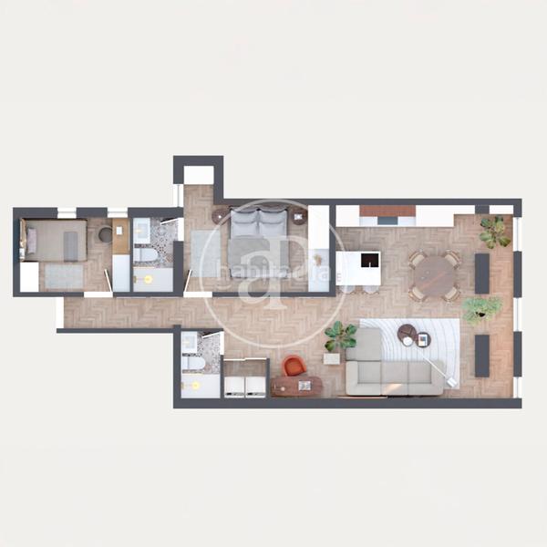 Foto 68dff98f-374f-411a-b57d-6446f09680d9. Pis amb calefacció a Lista Madrid