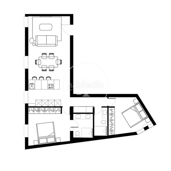 Foto 3e54399c-bc8c-45aa-936f-cca4329861fd. Appartement avec chauffage dans Goya Madrid