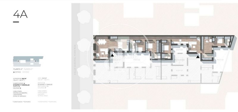 Foto 0a082e51-b90a-4ca0-bb15-9535956be5f1. Pis 242m<sup>2</sup> amb calefacció piscina a Goya Madrid
