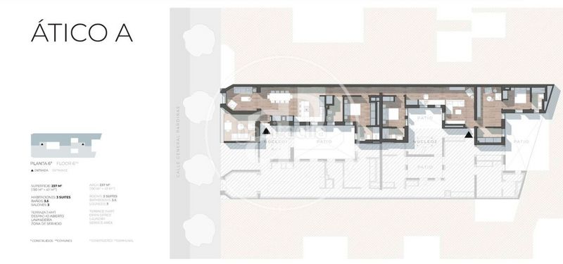 Foto 0900beb8-dd41-4aaa-91be-b6be9f65bd61. Pis 237m<sup>2</sup> amb calefacció piscina a Goya Madrid