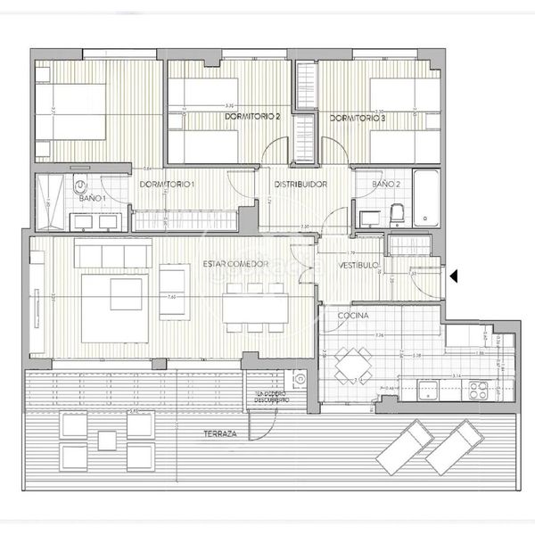 Foto 9c19d987-132e-4834-8aea-b607d882773a. Àtic amb calefacció aparcament piscina a Valenoso Boadilla del Monte