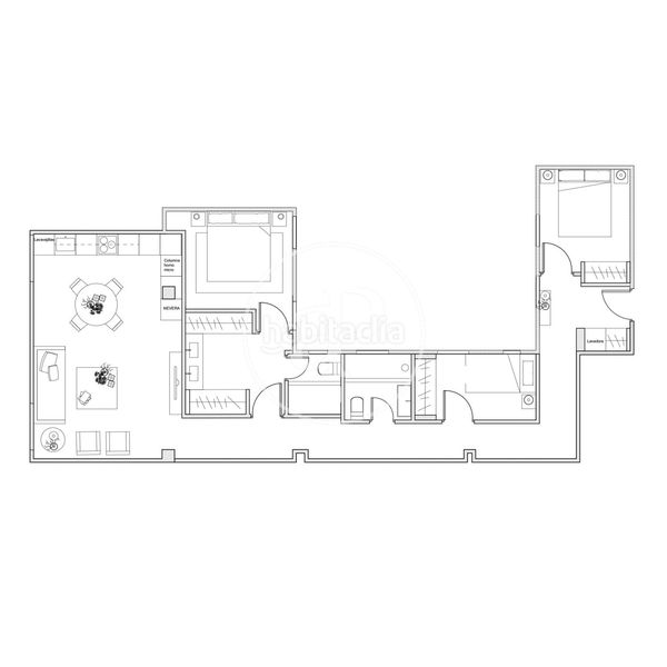 Foto 2cccd7bd-982e-4db5-8684-fb5f023fe9c8. Pis amb calefacció a Ibiza Madrid