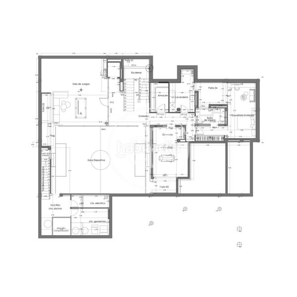 Foto 1a5b71d1-e732-4aa1-bef7-160d6844d60c. Casa amb calefacció aparcament piscina a Conde Orgaz - Piovera Madrid