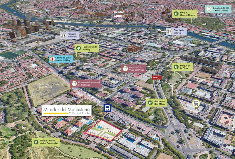 Foto 4316bba0-bb4e-4c62-9998-9ae33e74c42e. Appartamento 128m<sup>2</sup> in calle del monasterio santa isabel 86 in Valladolid