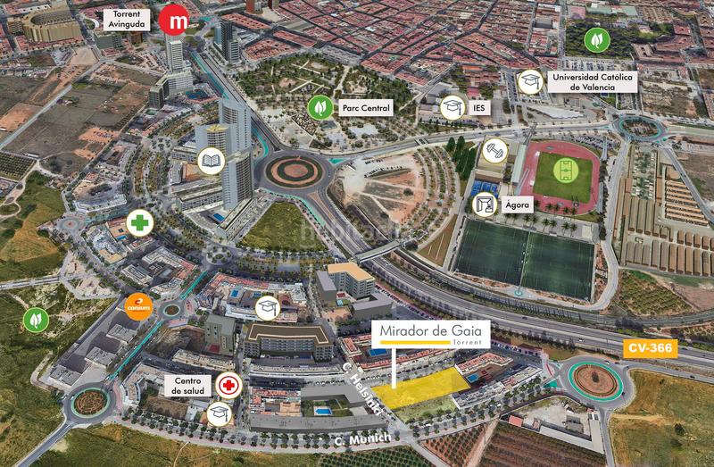 Foto 53d649f2-9718-41b8-9b68-2235c780a475. Piso 108m<sup>2</sup> en carrer de montreal 76 6b en Parc Central Torrent