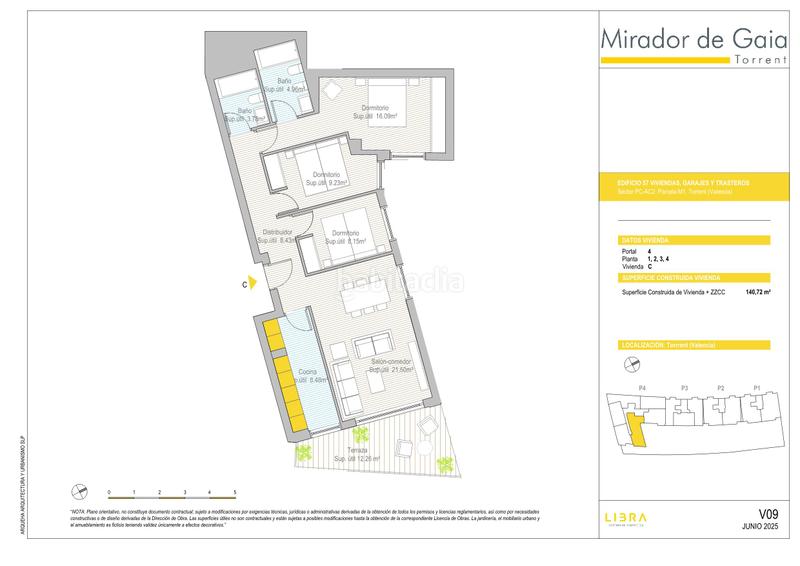 Foto dea62bff-b274-400c-858b-811f73047249. Flat 140m<sup>2</sup> in carrer de montreal 76 6b in Parc Central Torrent