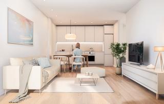 Pis a Carrer del rosselló 4. Obra nueva 1 dormitorio