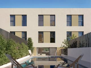 Casa  Carrer de l'estudi general de girona. Casa de construcción sostenible en el barrio de palau, girona