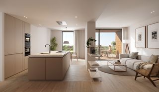 Piano terra in Carrer cira de girona 32. Bajos de obra nueva con jardín