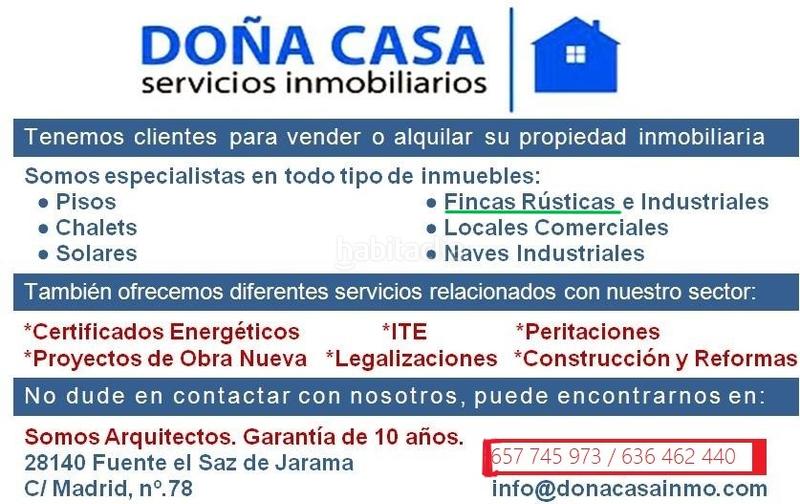 Foto 6edc8a2b-a62d-40cb-b5e0-09d6e0f3b52c. Terrain résidentiel dans Fuente el Saz de Jarama