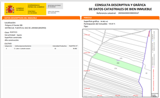 Rural plot en M-117 15. Parcela rustica