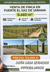Propriété à Camino real de talamanca ds 99. Parcela vallada, luz, telefono.