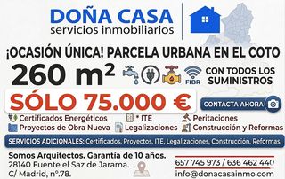 Residential Plot  Calle marcos ruíz atance 9. ¡ocasión única ! parcela urbana detras del mercadona