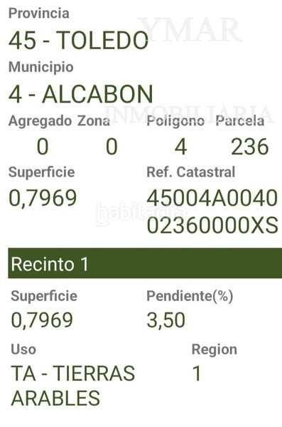 Foto fc1f6f26-82df-4161-8b86-4da7356f6ce4. Finca rústica terreno en alcabon en Alcabón