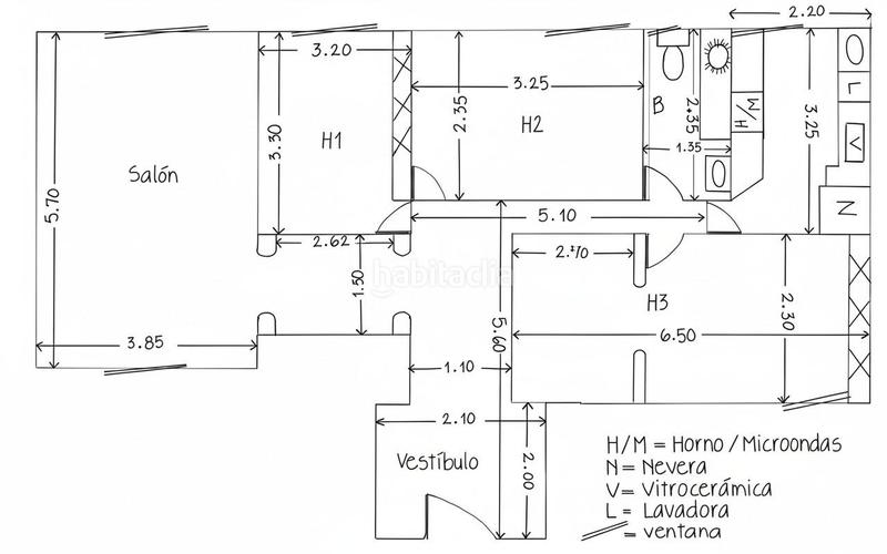 Foto 5b324fb7-feae-447b-9948-fab01978d84f. Appartamento con riscaldamento in Ibiza Madrid